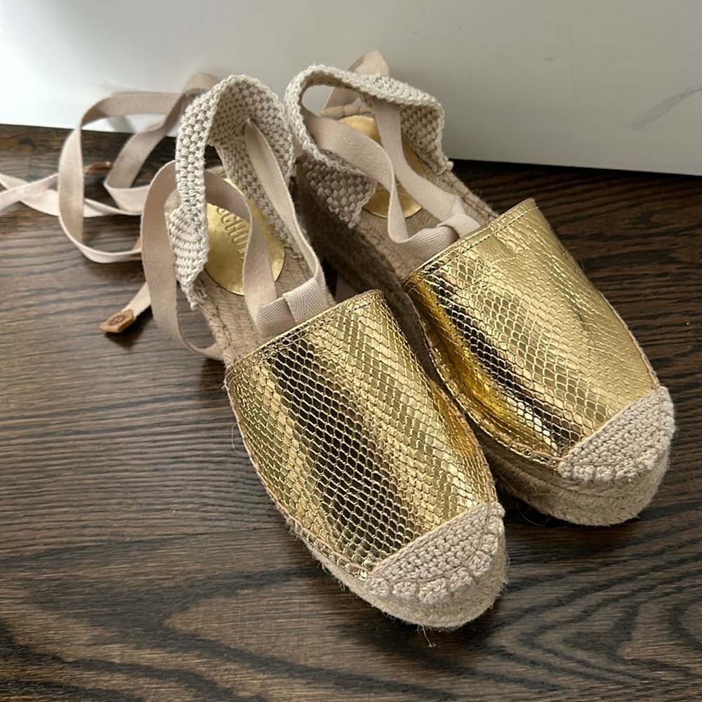 Schutz platform espadrille